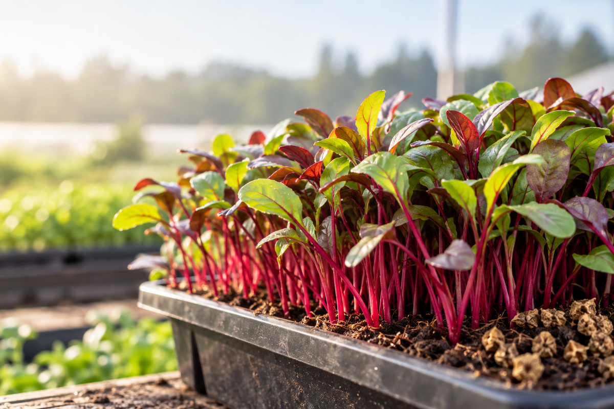 How to Grow Beet Microgreens With Better Germination