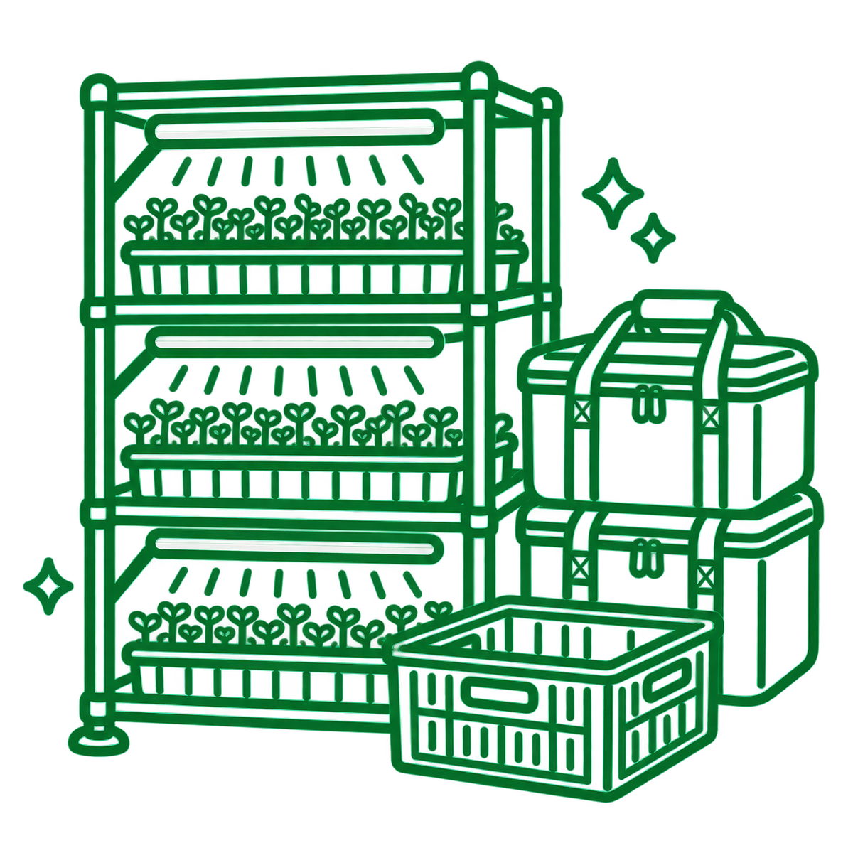 Grow room and delivery needs