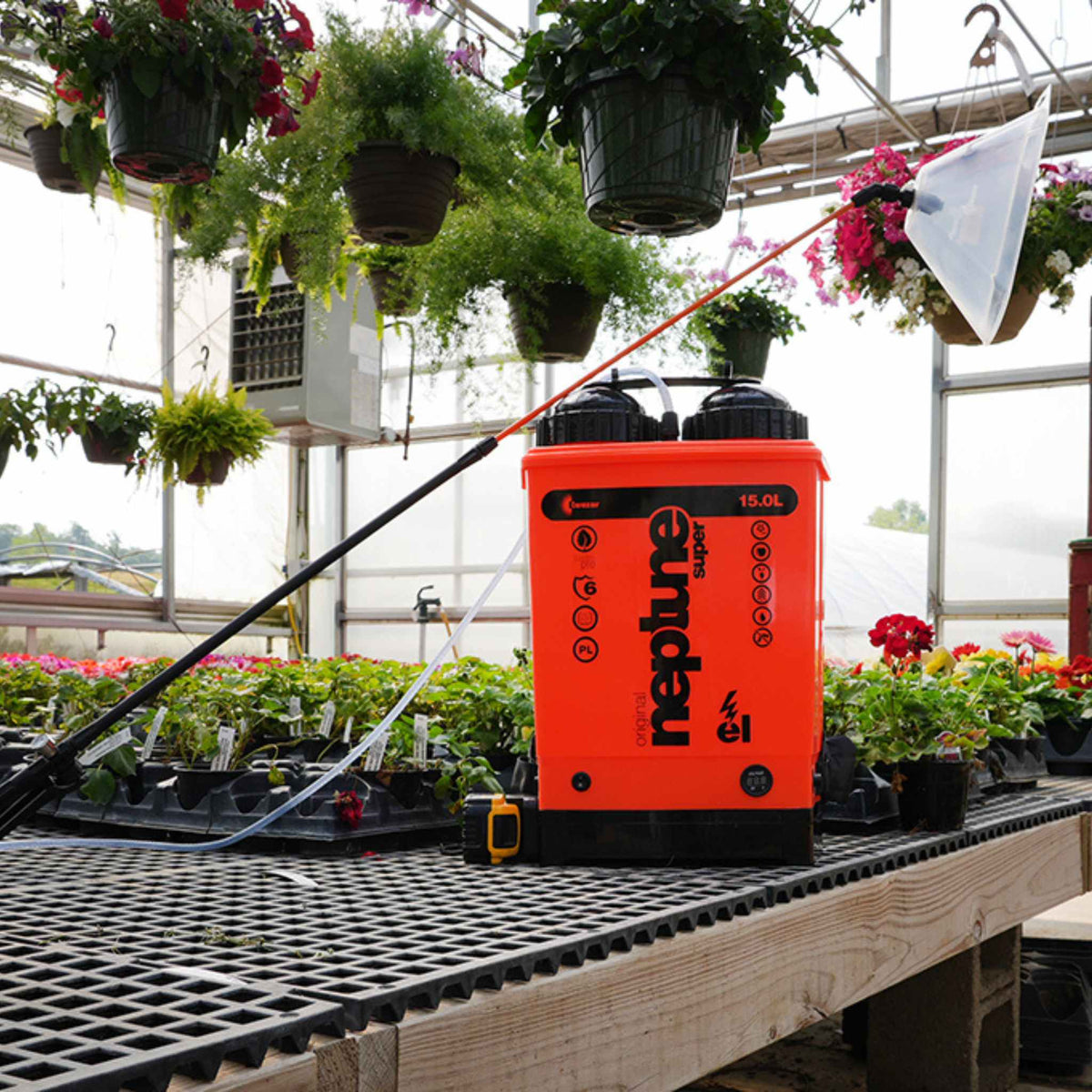 Kwazar Neptune Commercial 15L Backpack Sprayer
