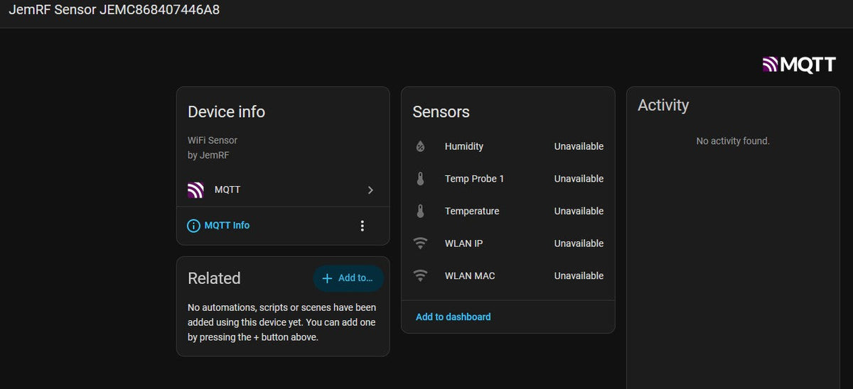 WIFI Temperature and Humidity Sensor Pro