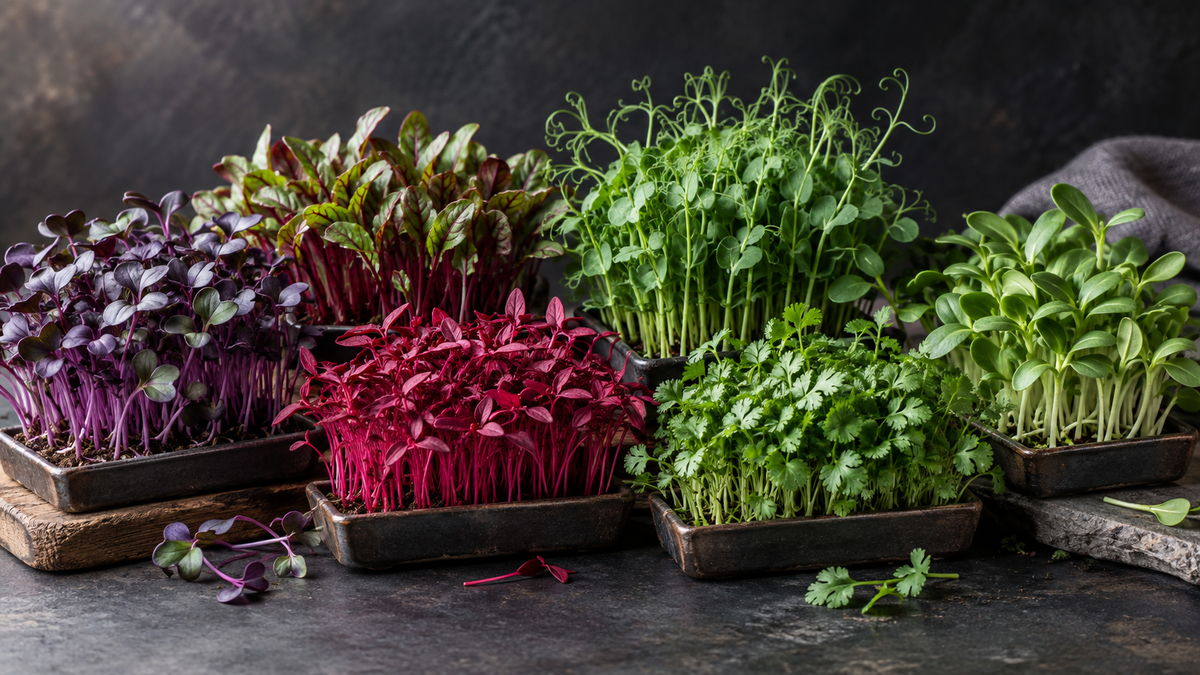 Colorful Microgreens: 6 Unique Varieties Growers Should Know