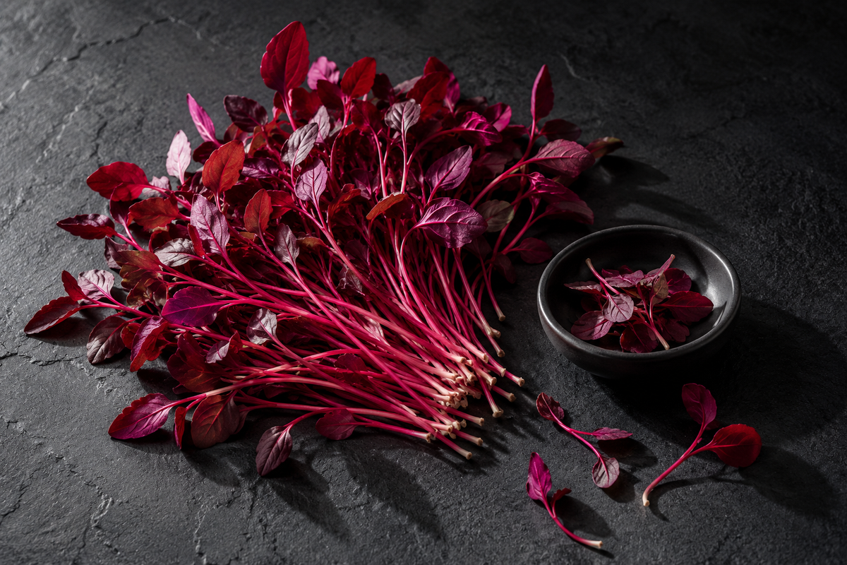 How to Grow Red Amaranth Microgreens