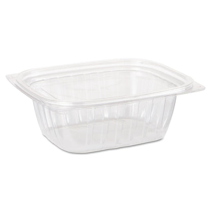 Dart ClearPac Container Lid Combo-Pack, 12 oz, 4.88 x 5.88 x 2, Clear, Plastic, 63/Bag, 4 Bags/Carton