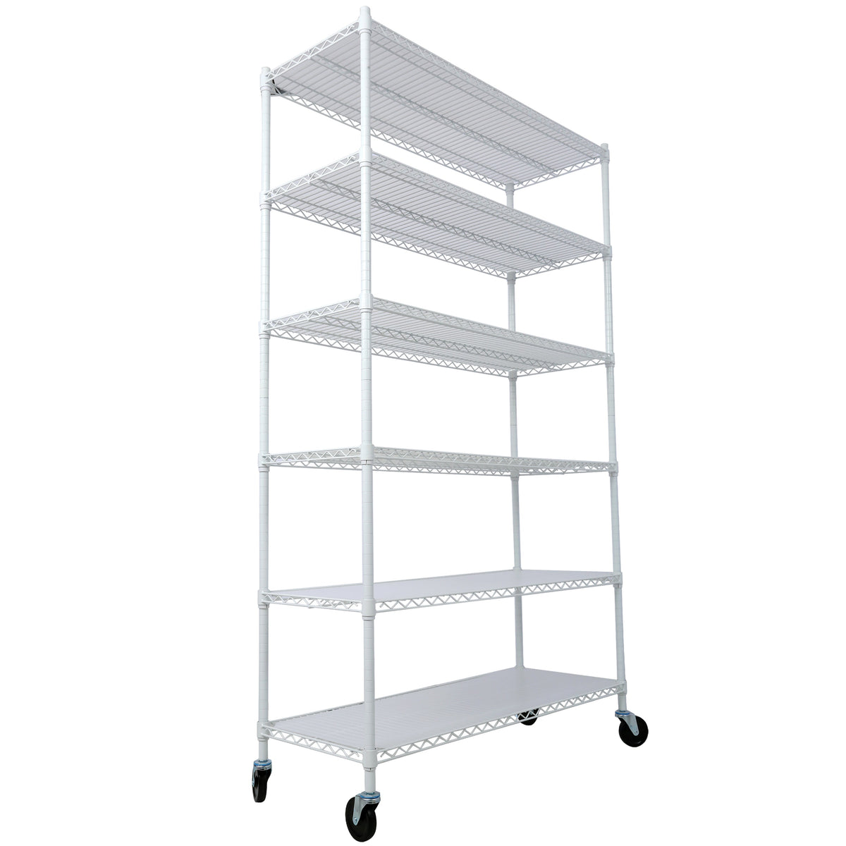 6 Tier 6000lbs Capacity NSF Metal Shelf Wire Shelving Unit
