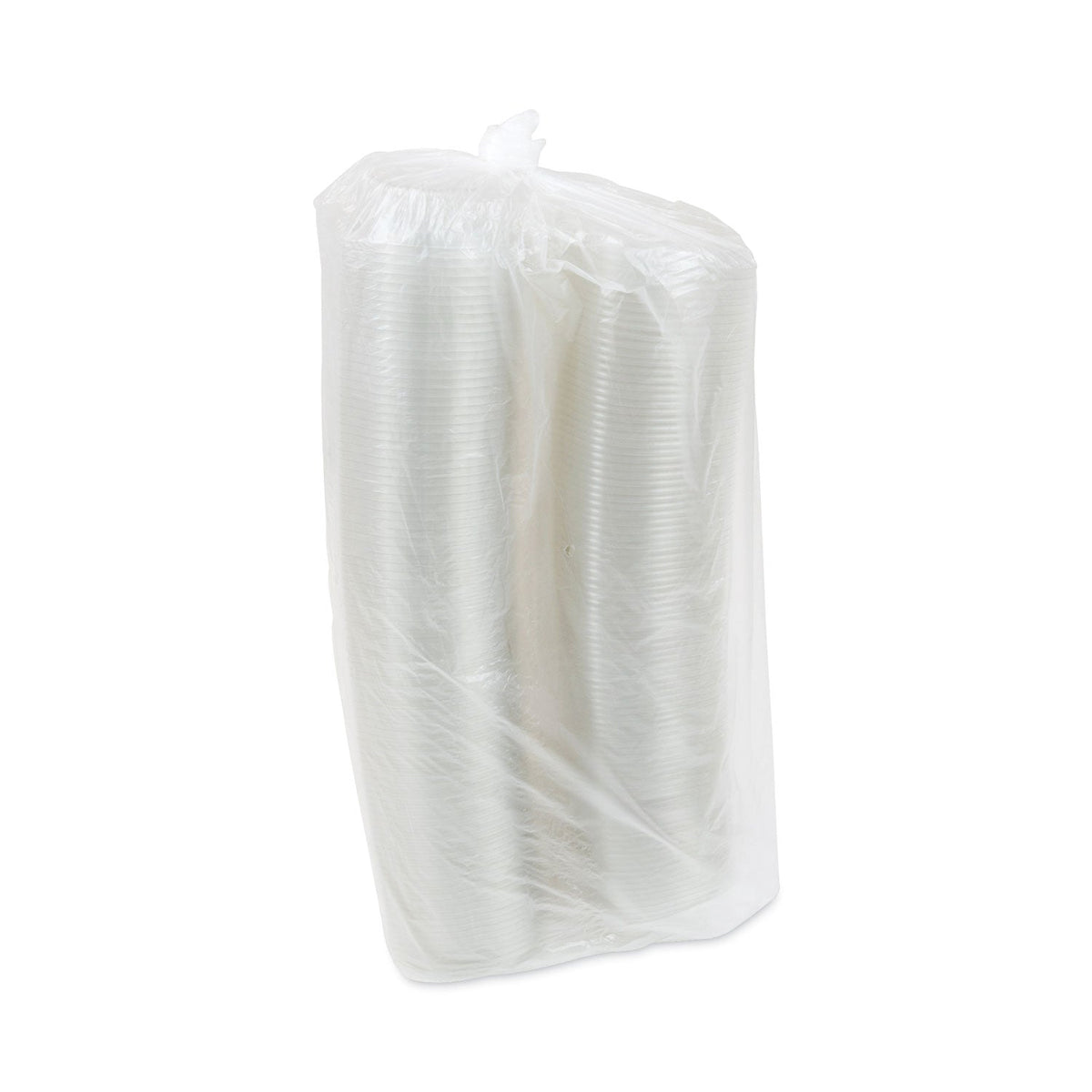Pactiv Evergreen EarthChoice Recycled PET Hinged Container, 8 oz, 4.92 x 5.87 x 1.32, Clear, Plastic, 200/Carton
