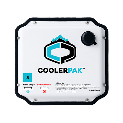 CoolerPak 8lb Ice Block Pack - Reusable Ice Pack for Coolers