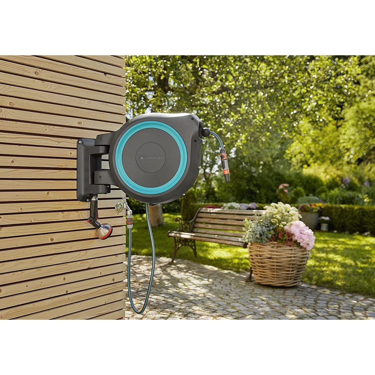 Wall-Mounted Hose Box RollUp XL, 35m