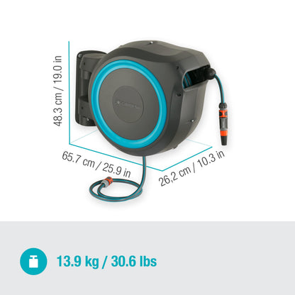 Wall-Mounted Hose Box RollUp XL, 35m
