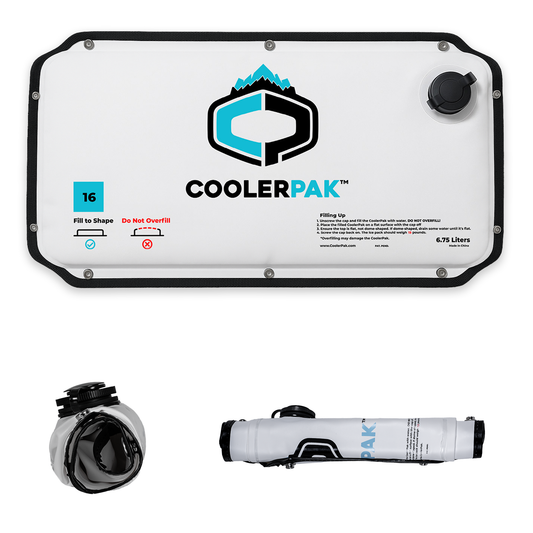 CoolerPak 16lb Ice Block Pack - Reusable Ice Pack for Coolers