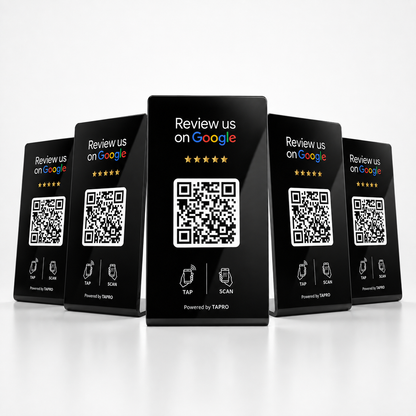 Google Review Stand - NFC & QR Code, Tap To Review System