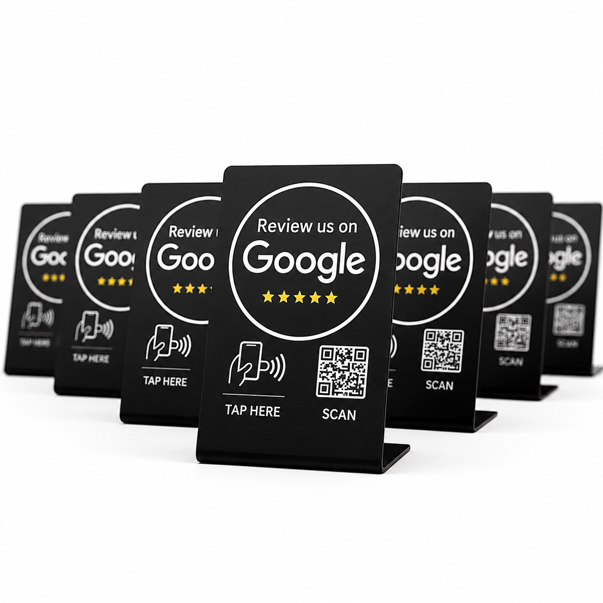 Google Review Stand - NFC & QR Code, Tap To Review System