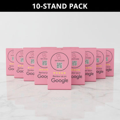 Google Review Stand - NFC & QR Code, Tap To Review System