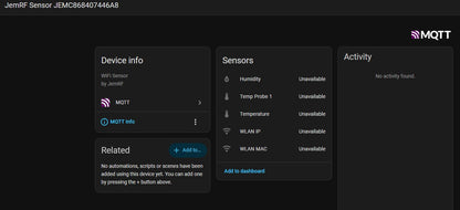 WIFI Temperature and Humidity Sensor Pro