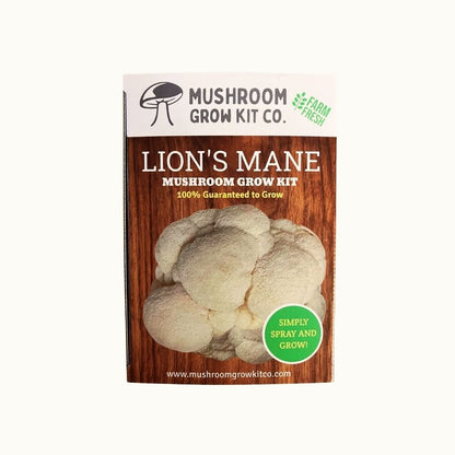 Lion's Mane Mushroom Growing Kit - 5 LBS Spray and Grow